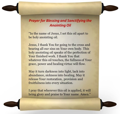 Anointing Oil (for Prayer & Healing)